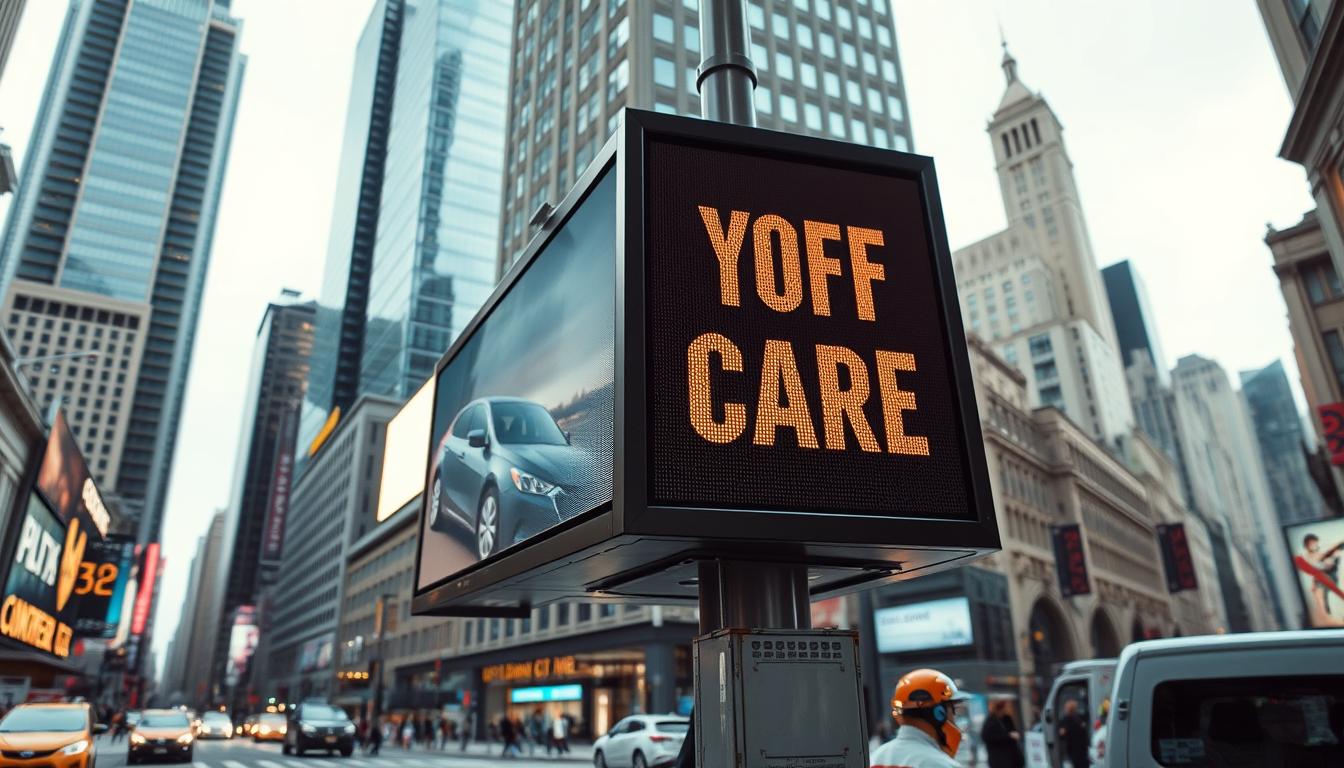 Painel de mensagem variável