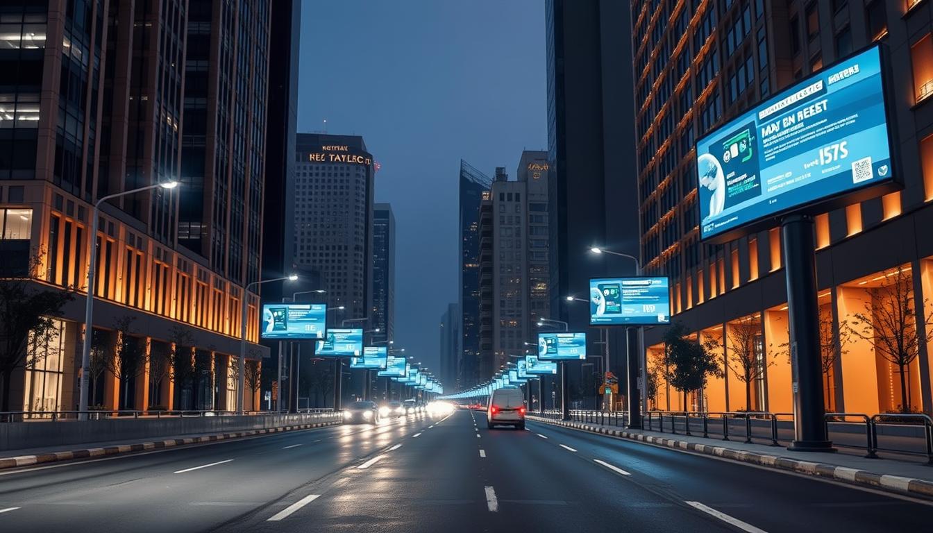 painéis de mensagem variável